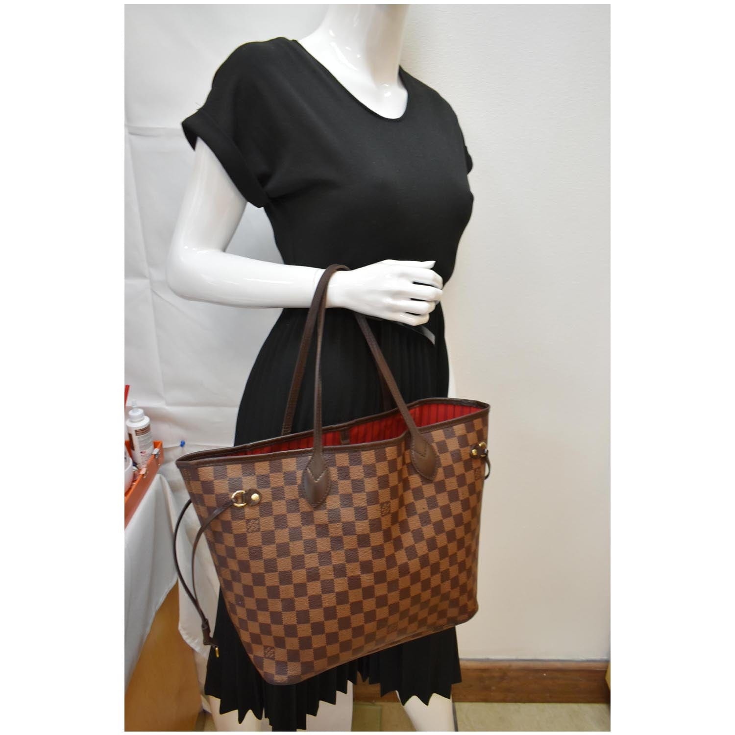 Neverfull MM Damier Ebene - Women - Handbags