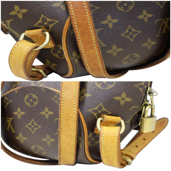 LOUIS VUITTON Ellipse Sac A Dos Monogram Canvas Backpack Bag Brown