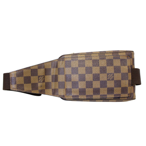 Louis Vuitton Damier Ebene Geronimos Brown Tote