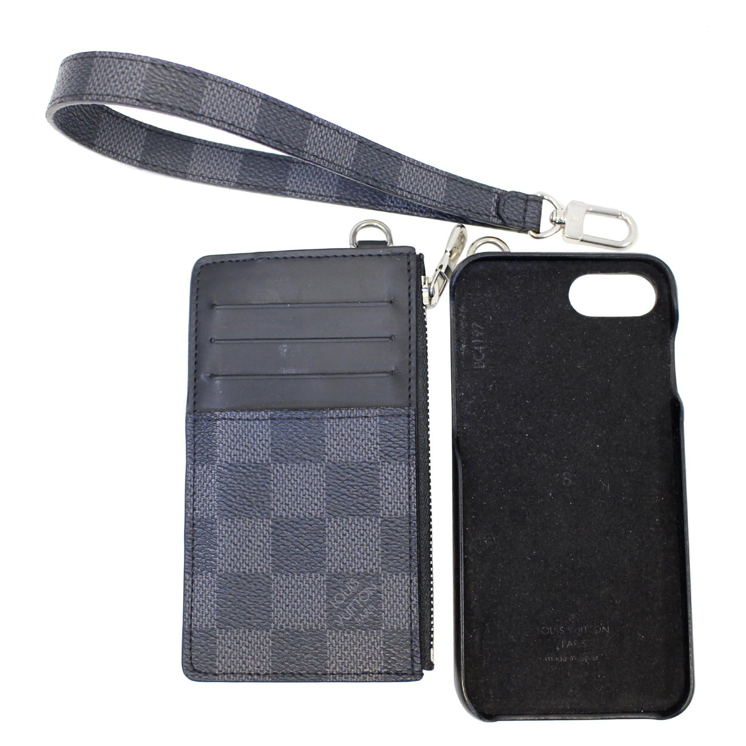 Louis Vuitton Damier Graphite iPhone 8 Case - Black Phone Cases, Technology  - LOU761148