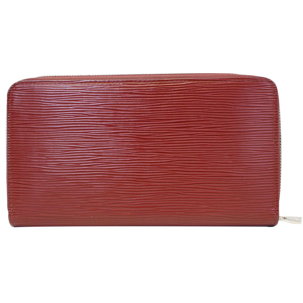 Louis Vuitton Zippy Wallet Organizer Epi Leather Red - plain wallet