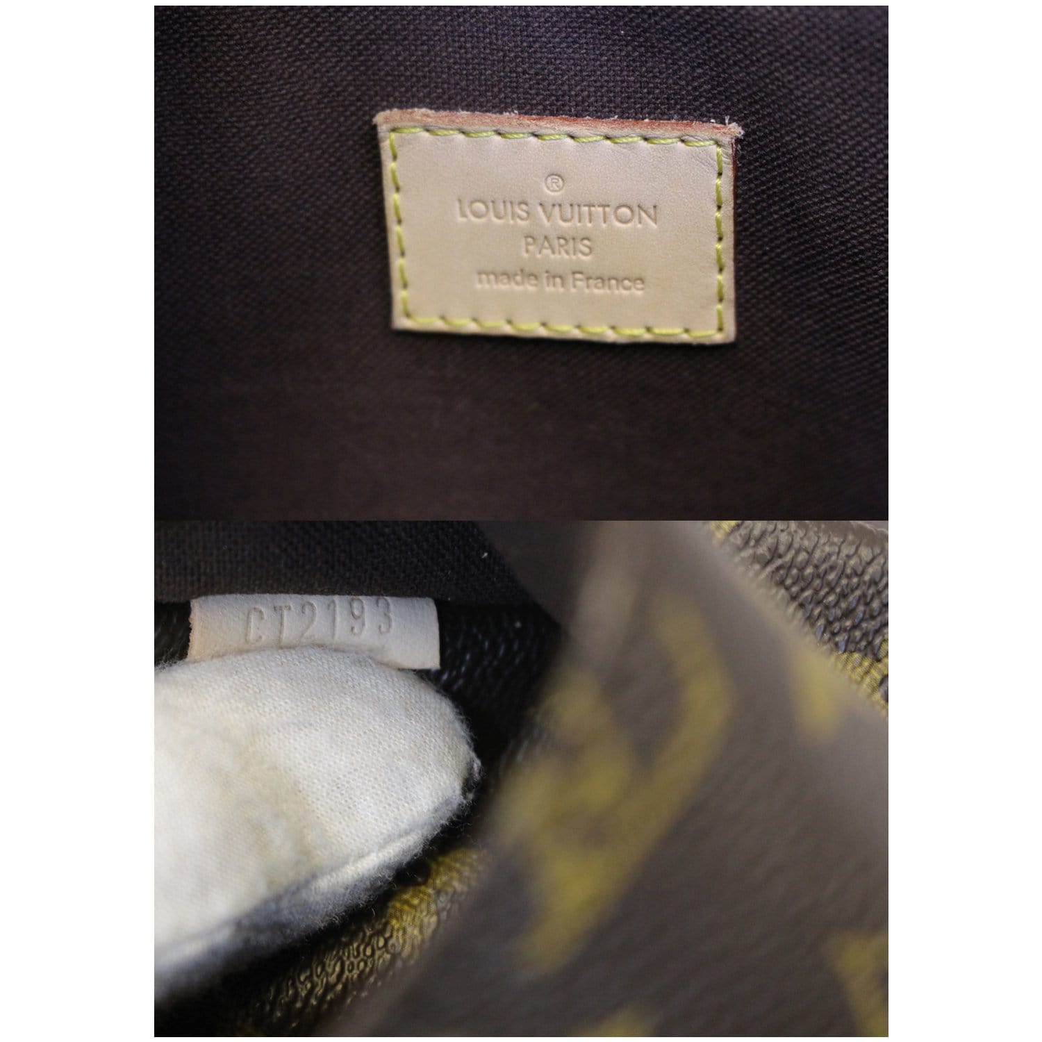 Louis Vuitton 2013 Menilmontant Pm Shoulder Bag in Brown