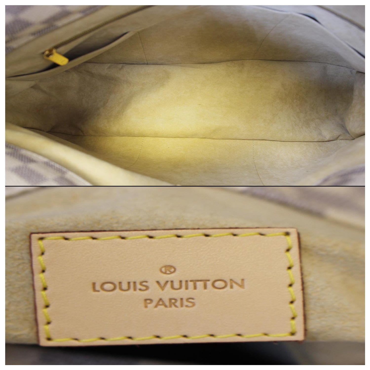 LOUIS VUITTON Artsy MM Damier Azur Shoulder Bag Brown-US
