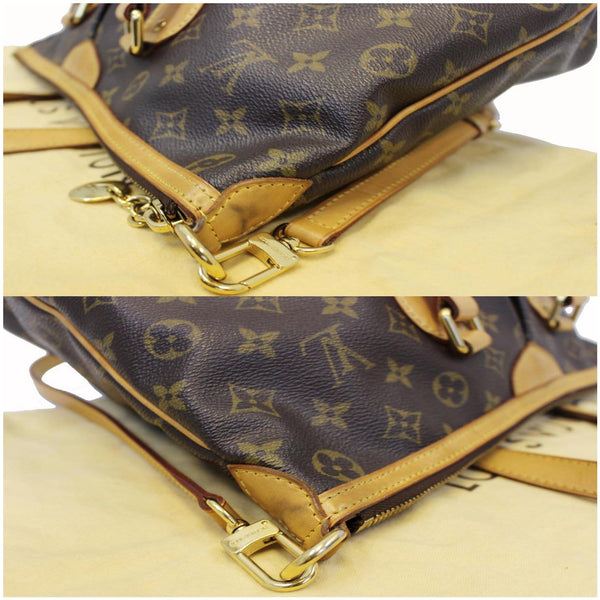 LOUIS VUITTON Palermo PM Monogram Canvas Shoulder Bag Brown-US