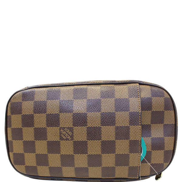 Louis Vuitton Geronimos Damier Ebene Hip Bag Brown