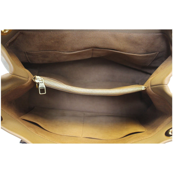 LOUIS VUITTON Olympe Camel Monogram Canvas Satchel Shoulder Bag-US