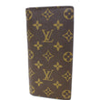 LOUIS VUITTON Brazza Monogram Canvas Wallet Brown-US