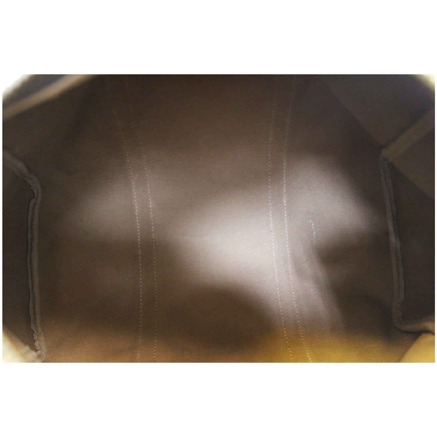 Louis Vuitton Monogram Sac Souple 35 Leather Fabric Brown Boston Bag 624