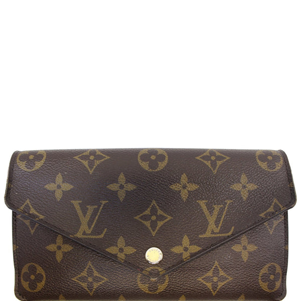 LOUIS VUITTON Jeanne Monogram Canvas Wallet Rose Ballerine-US