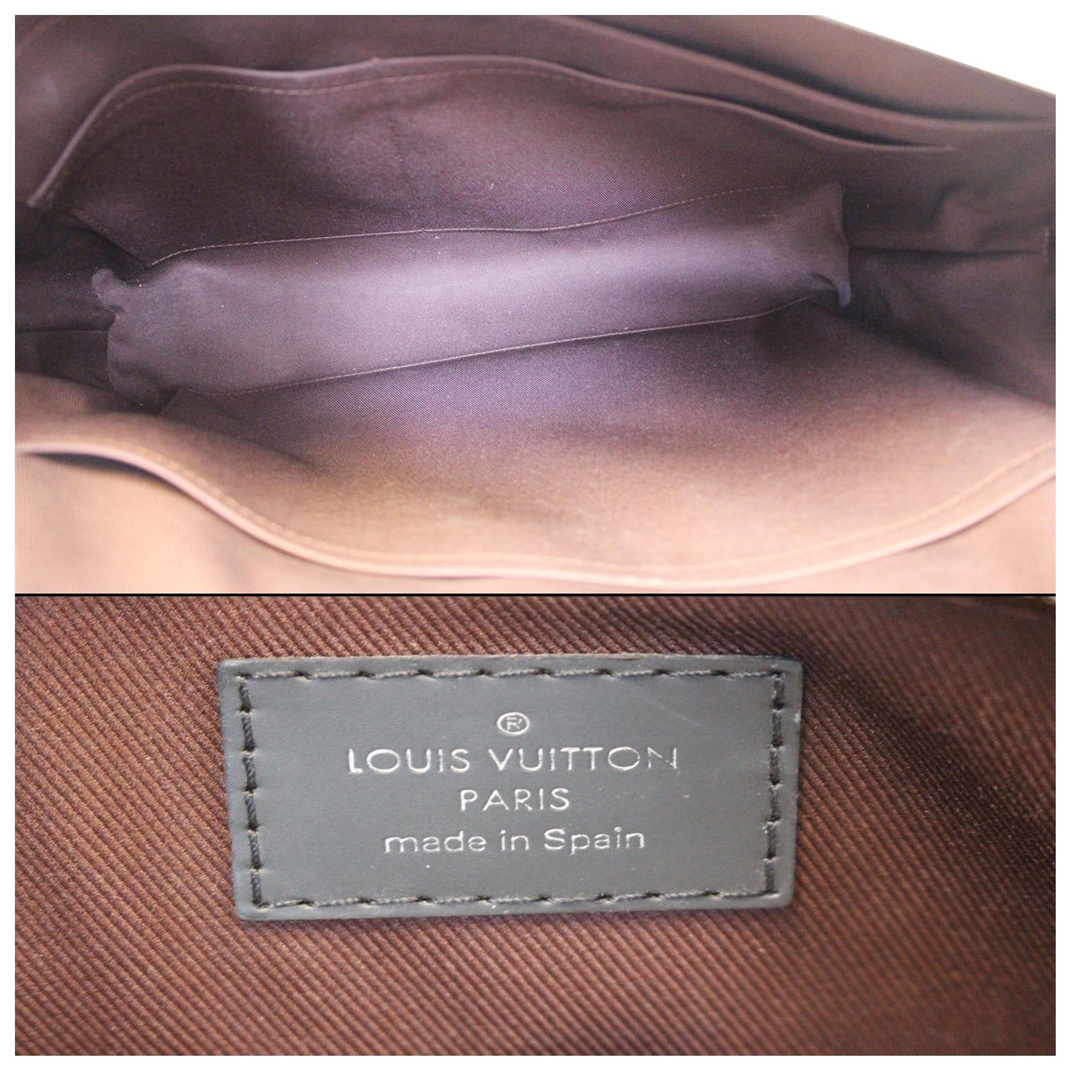 Louis Vuitton Porte-Documents Jour Porte Macassar Monogram Messenger Bag