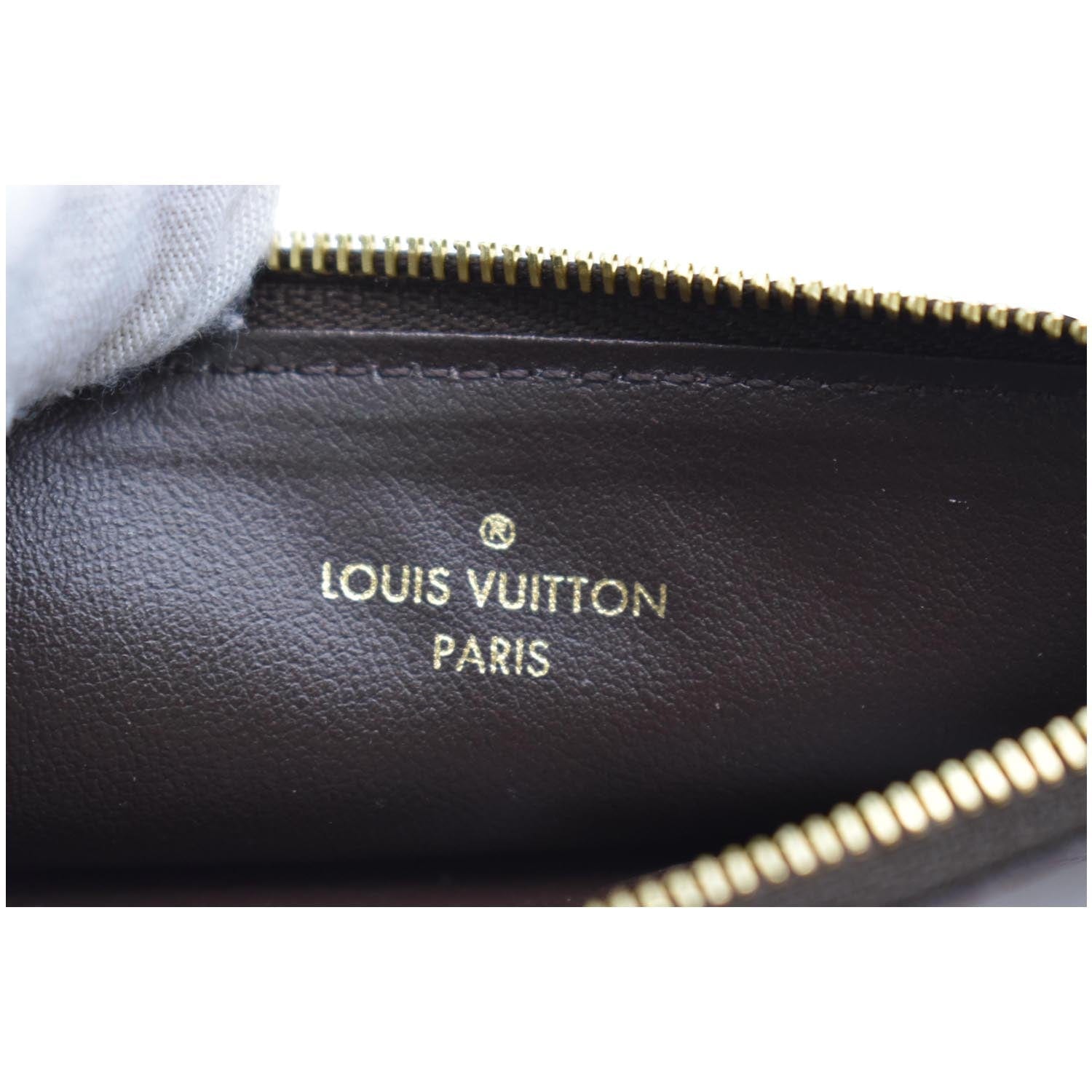 Louis Vuitton Felicie Zippered Damier Ebene Pouch