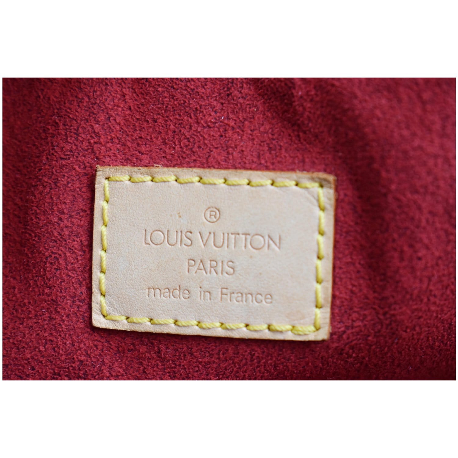 Viva cité leather handbag Louis Vuitton Brown in Leather - 29830376