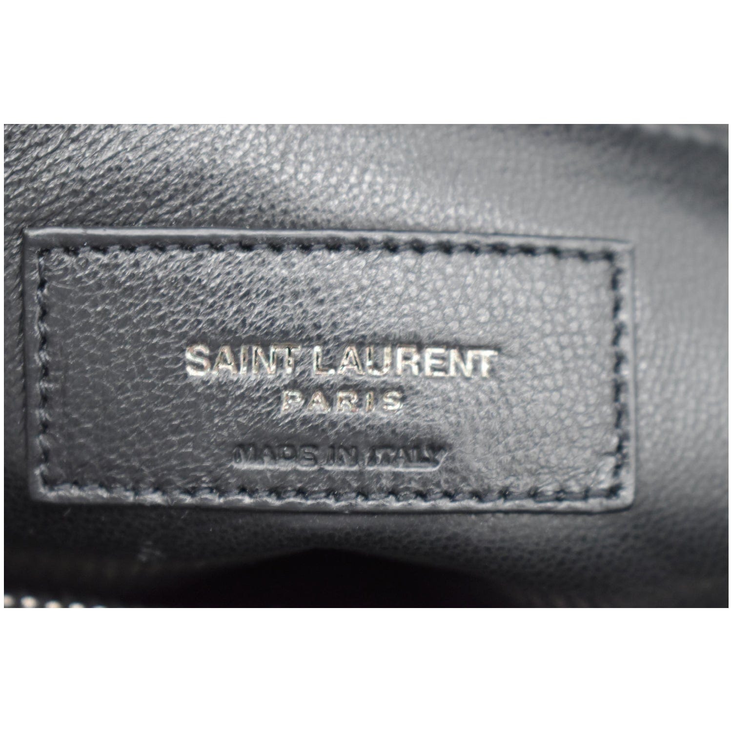 Ysl Saint Laurent college chain flap bag original leather version