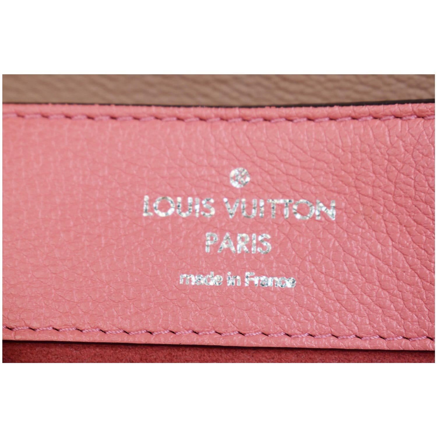 LOUIS VUITTON Calfskin Lockme II Wallet Blossom 436687
