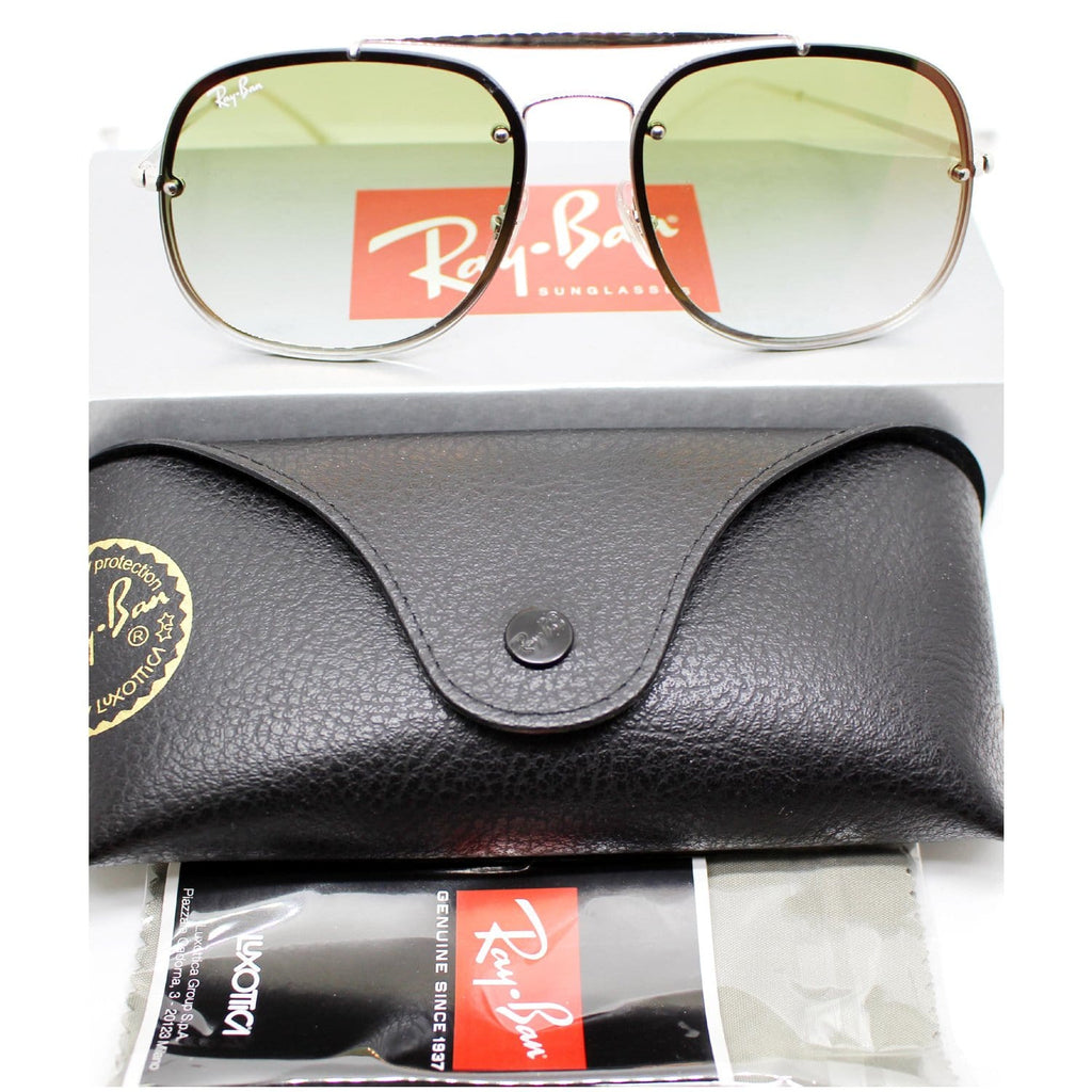 Ray-Ban RB3583N 003/W0 Blaze General Sunglasses Green Gradient Mirror