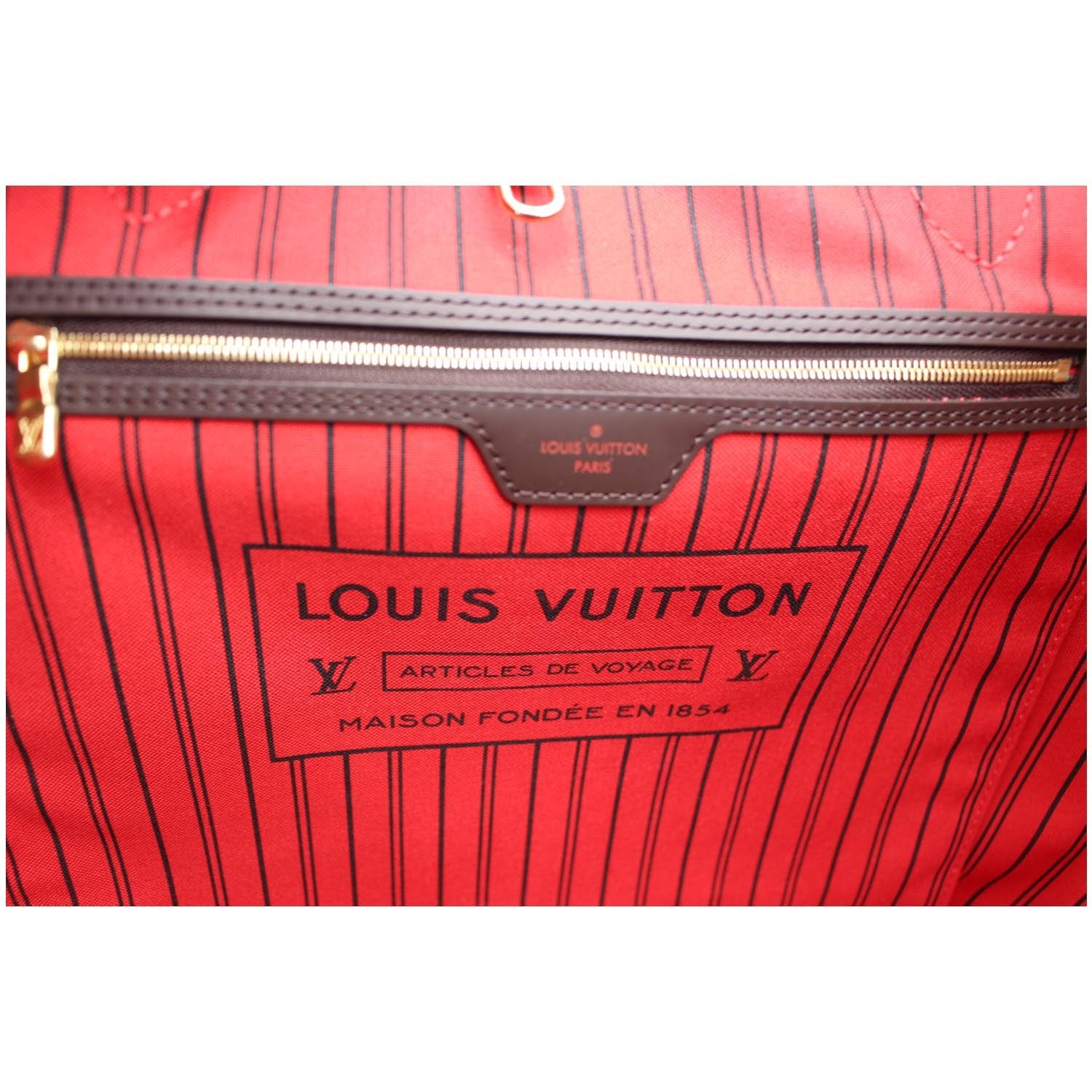 Louis Vuitton Neverfull GM Damier Ebene Tote Handbag in Box at 1stDibs  louis  vuitton neverfull red interior, louis vuitton damier ebene tote, louis  vuitton neverfull gm bags