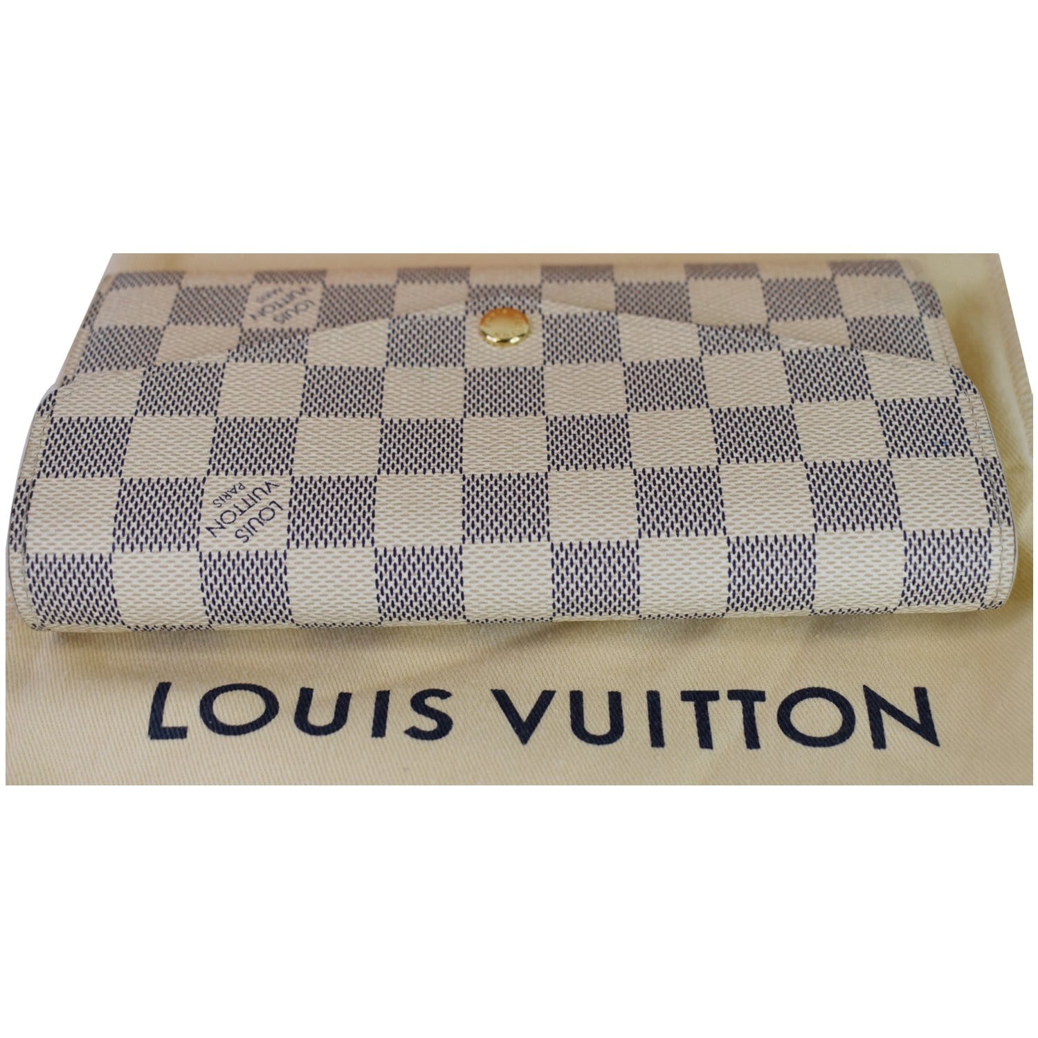 Louis Vuitton Damier Azur Sarah Wallet For Women