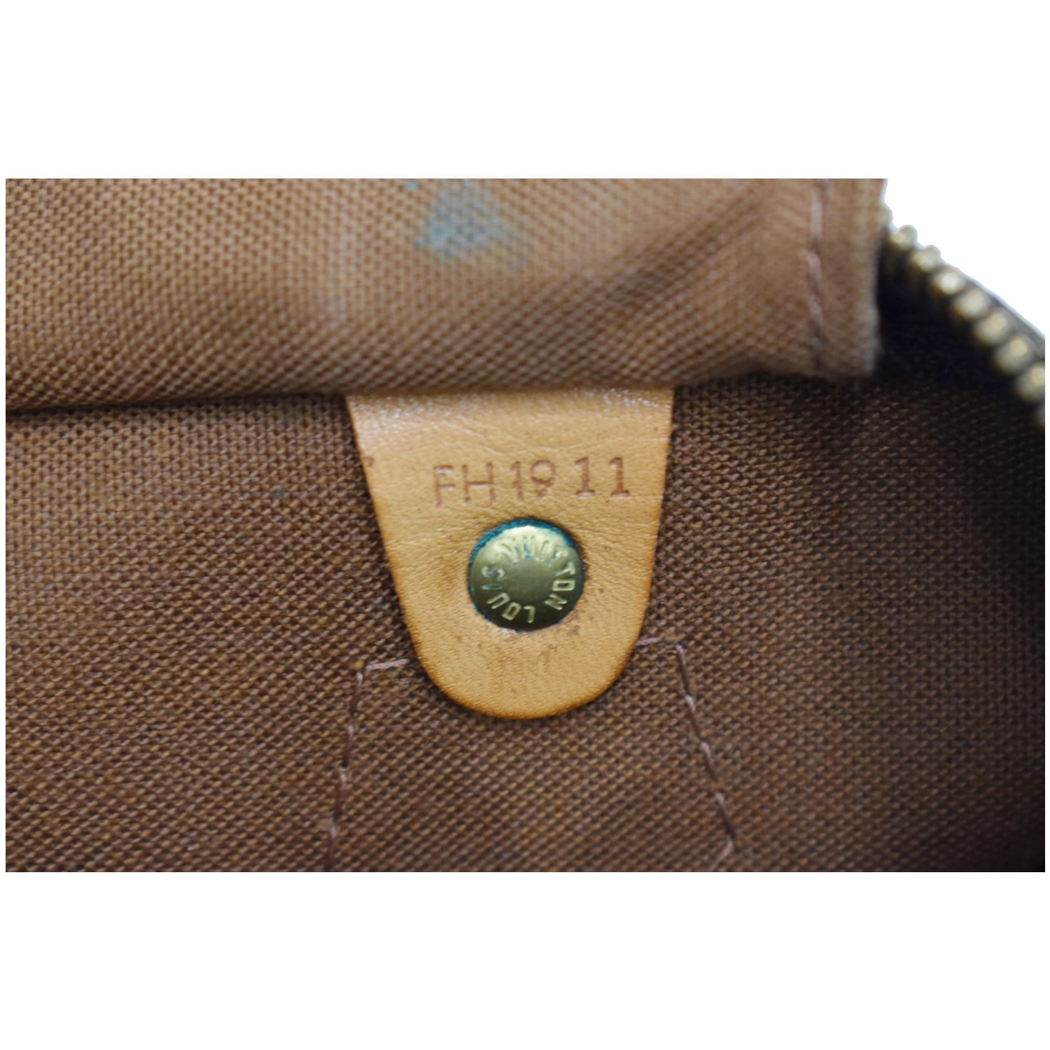 Louis Vuitton Speedy 30 Brown Cloth ref.761364 - Joli Closet