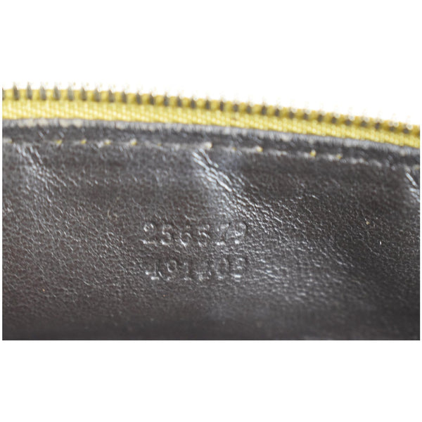 Gucci Microguccissima Pencil Pouch Yellow serial code