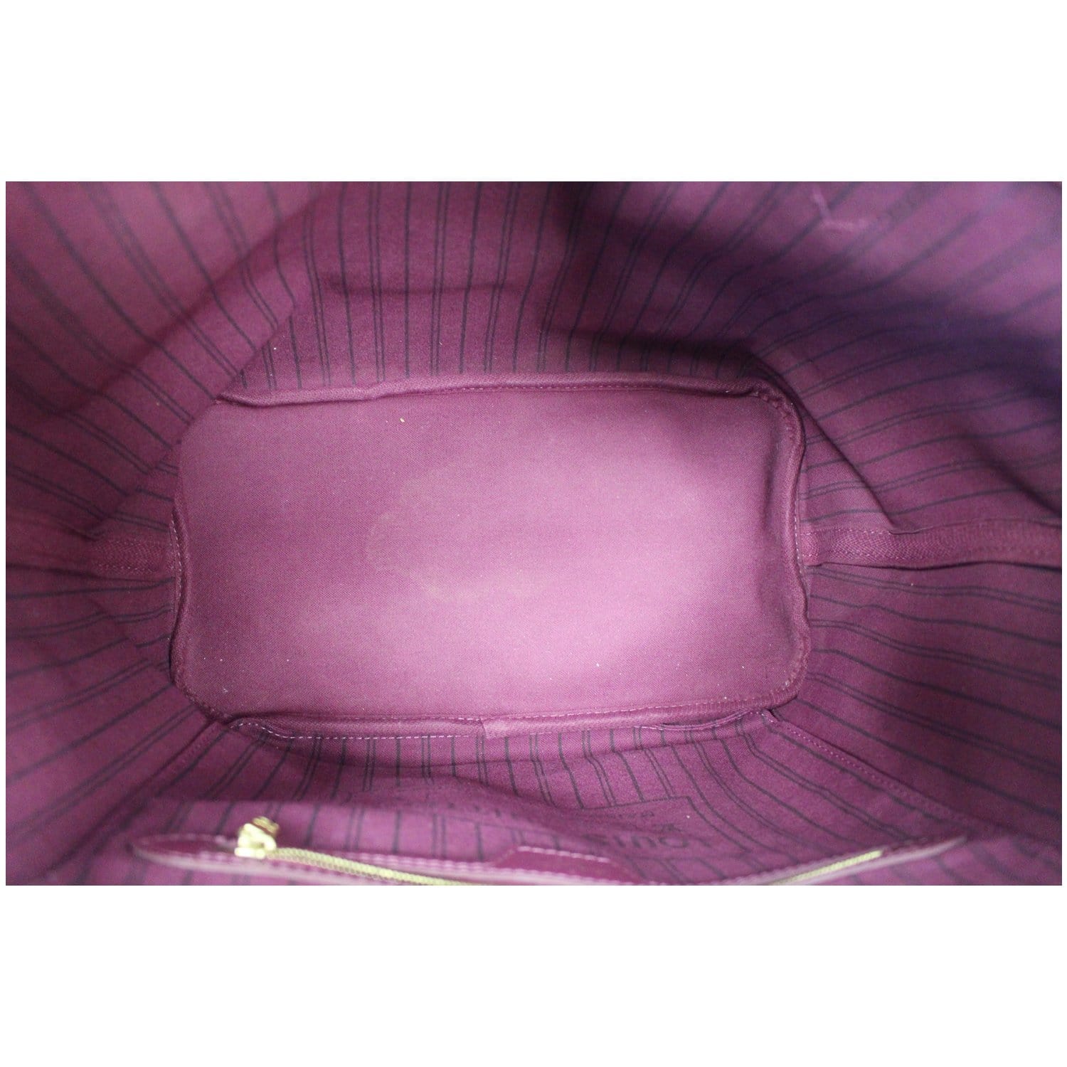 Authentic LOUIS VUITTON Neverfull Purple Totem MM Monogram Tote Bag Purse  #51034