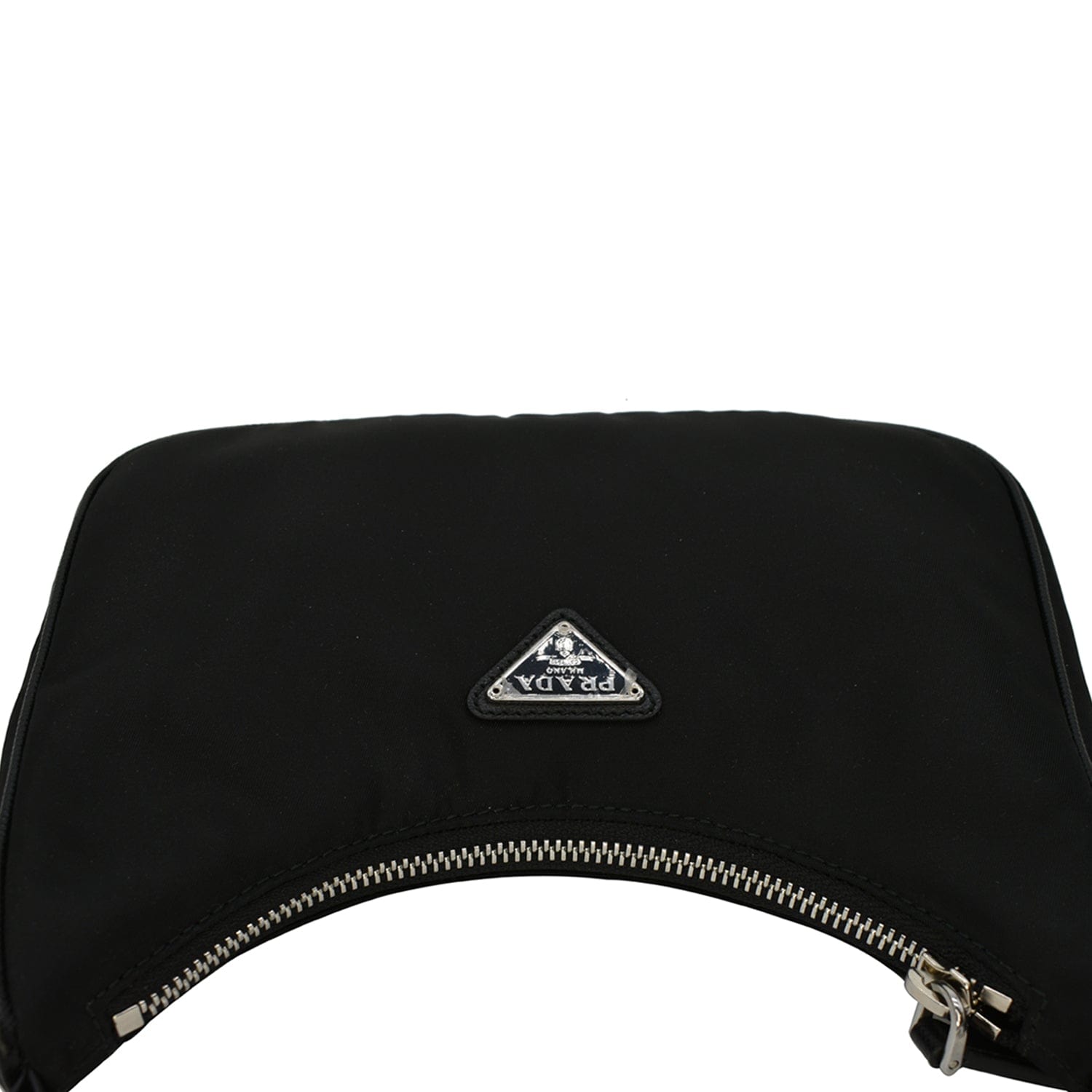 PRADA Nylon Re-Edition 2005 Shoulder Bag Black 1298821