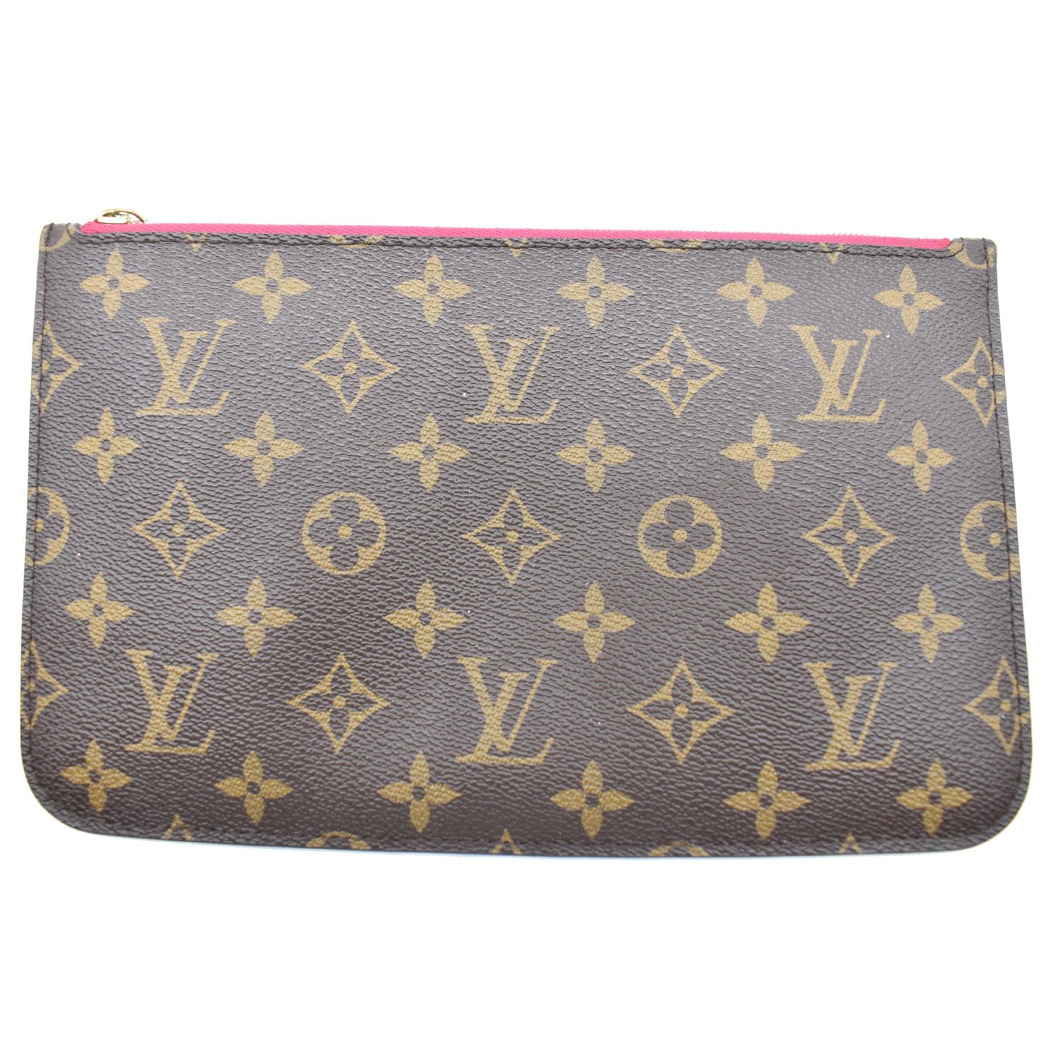 Louis Vuitton Monogram Canvas Neverfull mm NM Bag w/o Accessories Pochette