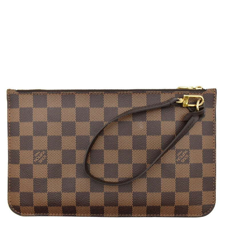 Louis Vuitton Neverfull Pochette Damier Large - ShopStyle Shoulder