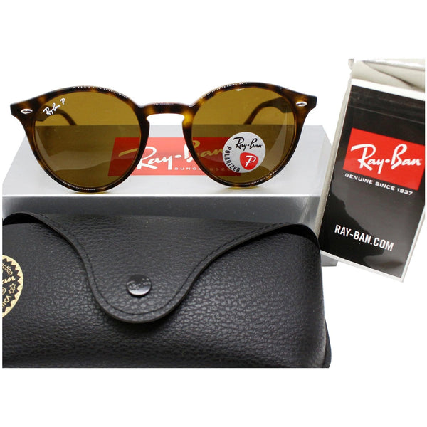 Ray-Ban Sunglasses Brown Polarized Lens with box