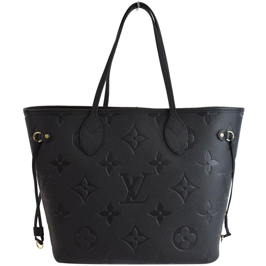 Louis Vuitton Neverfull MM Monogram Empreinte Tote Bag