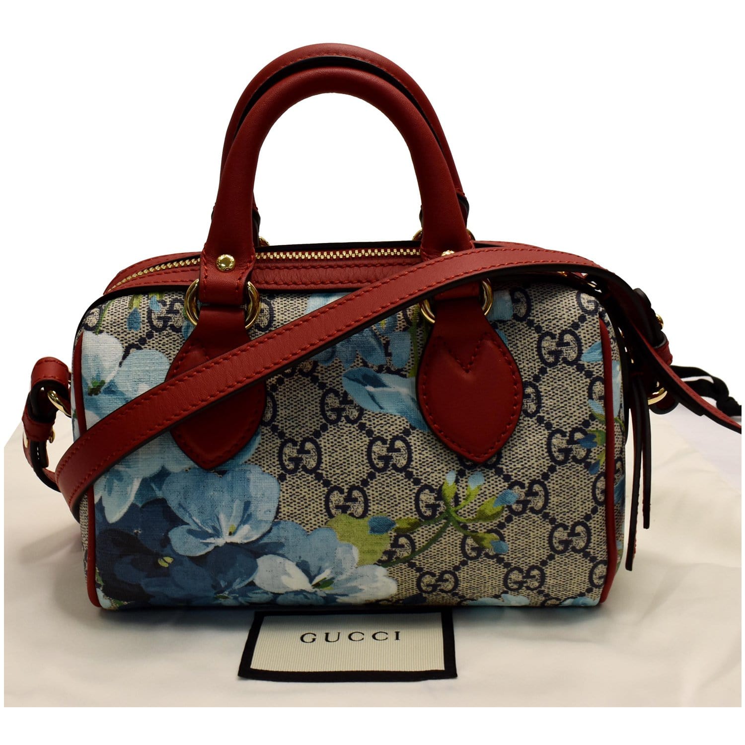 Gucci Bamboo Classic Blooms Small Top Handle Bag - Consigned Designs