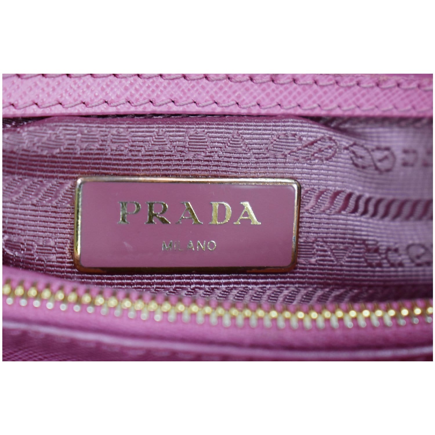 Prada Promenade Satchel in Pink – Designer Buddy