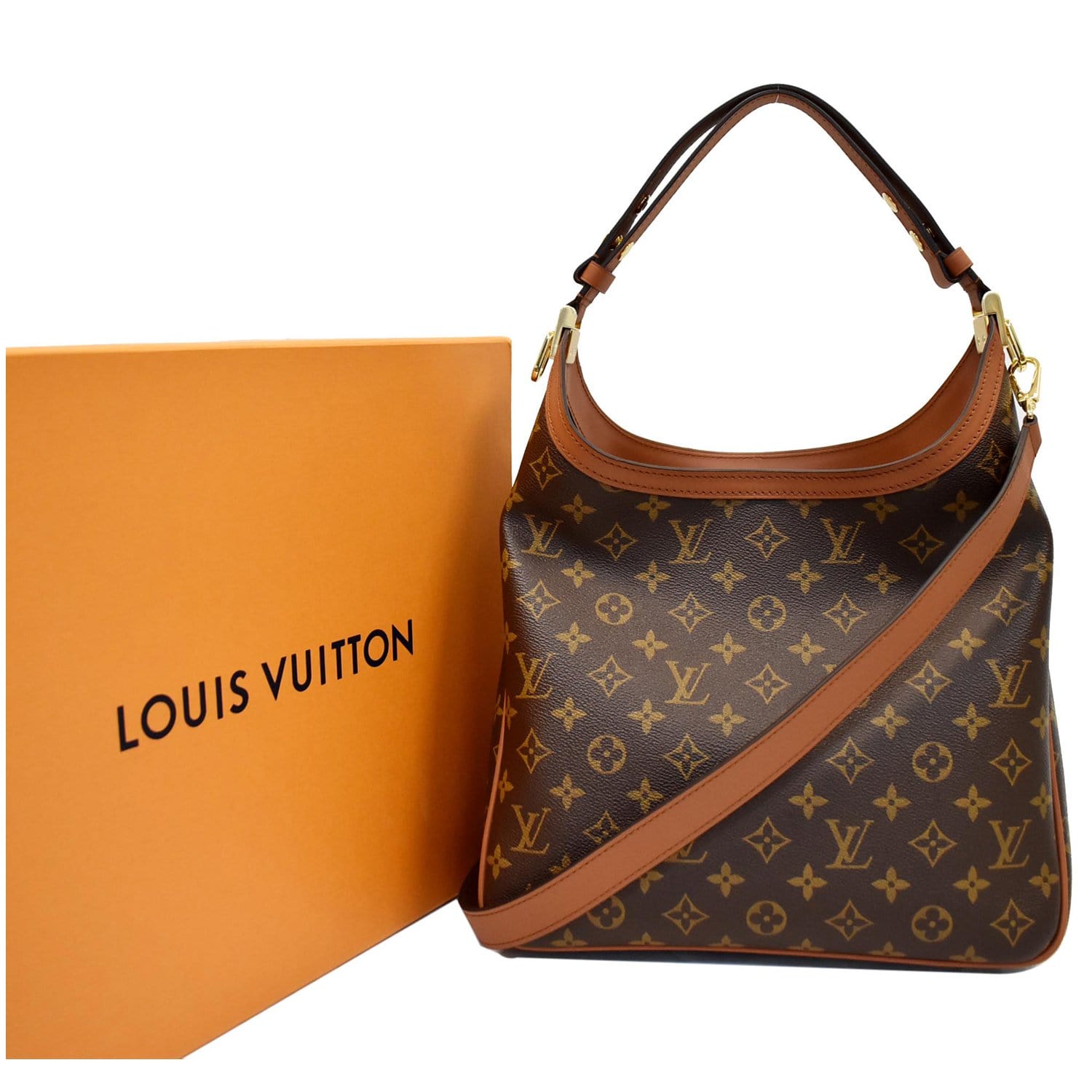 Louis Vuitton Reverse Monogram Dauphine MM Hobo (SHF-21159) – LuxeDH