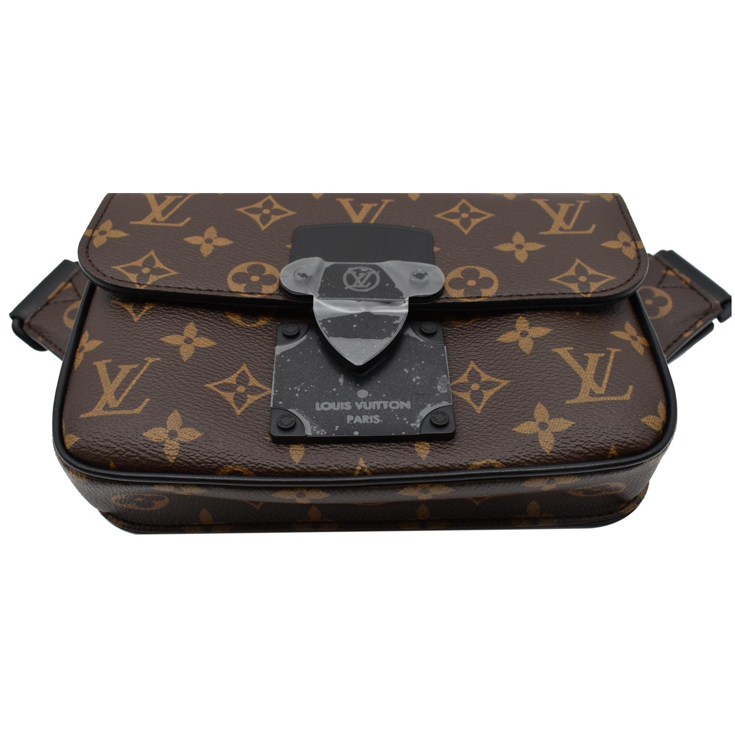 Louis Vuitton Mens S Lock Sling Bag Monogram Canvas – Luxe Collective