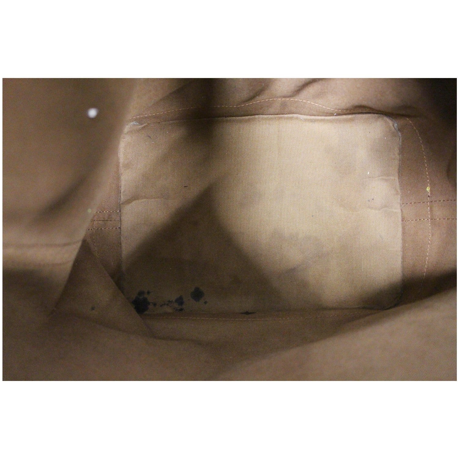 Néonoé cloth handbag Louis Vuitton Brown in Cloth - 34798895