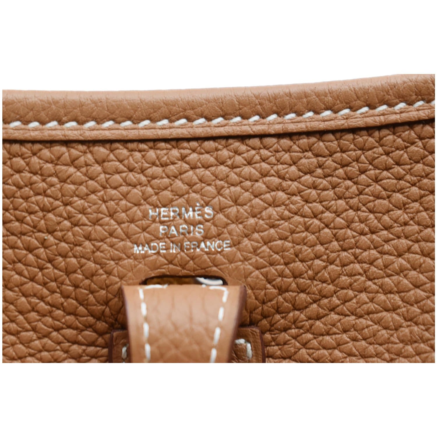 Hermes Evelyn Mini Cuivre Clemence GHW #U SKCP1059 – LuxuryPromise