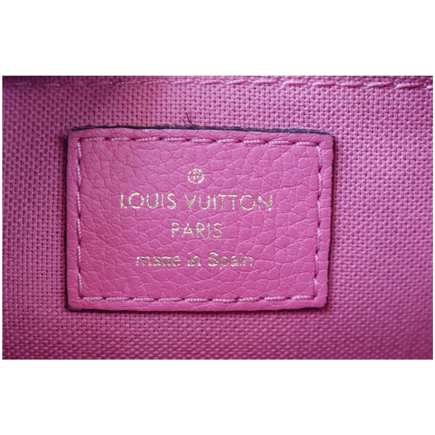 Louis Vuitton, Bags, Louis Vuitton Pallas Clutch Monogram Canvas Brown  Pink