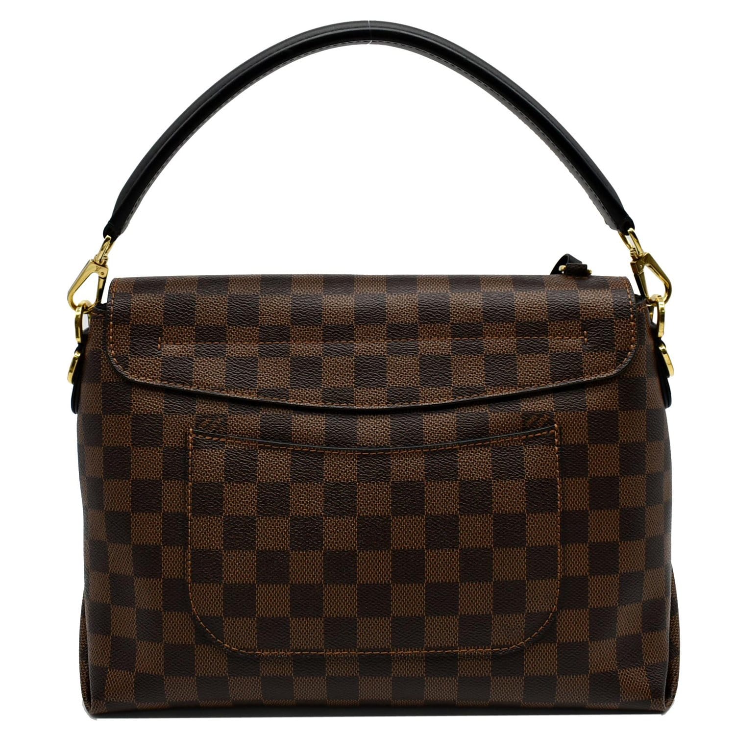 Beaubourg cloth handbag Louis Vuitton Brown in Cloth - 15582317