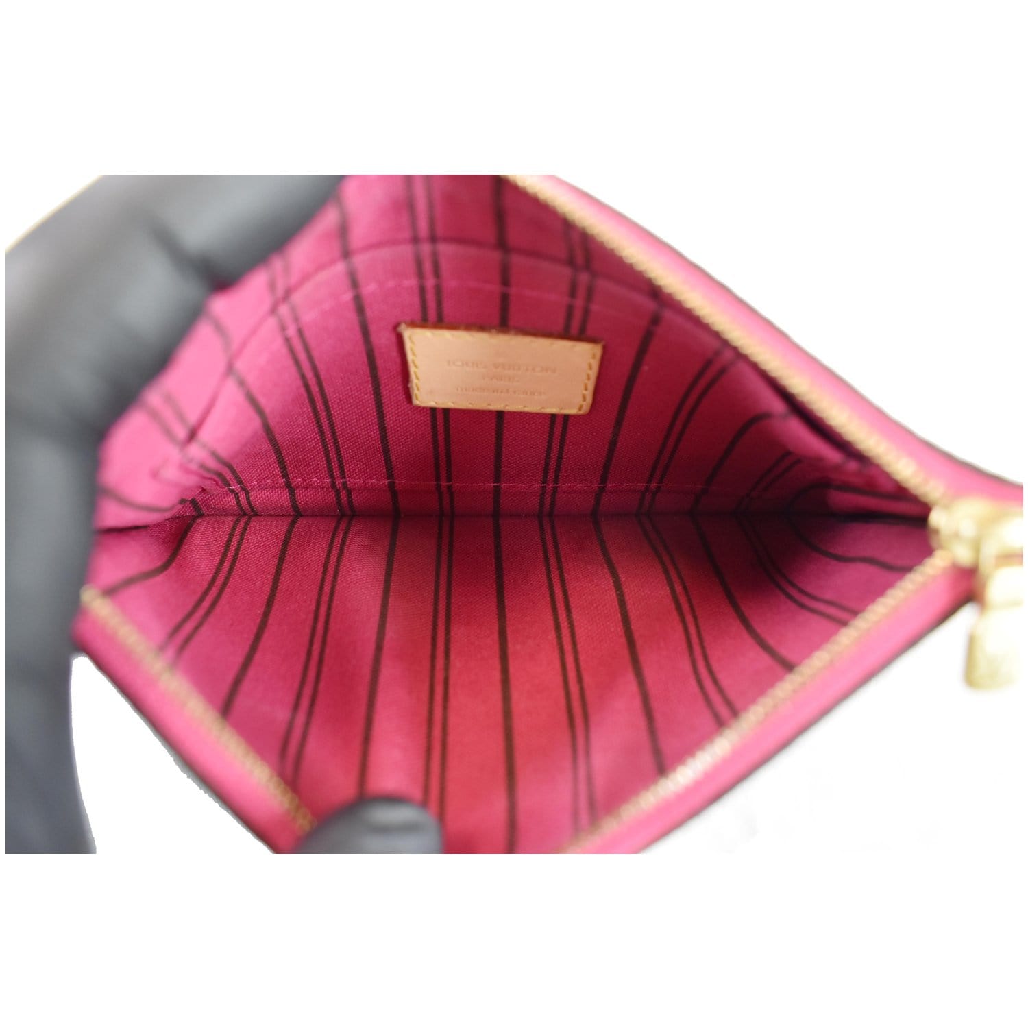 Louis Vuitton Empreinte Neverfull Pochette Pink – DAC