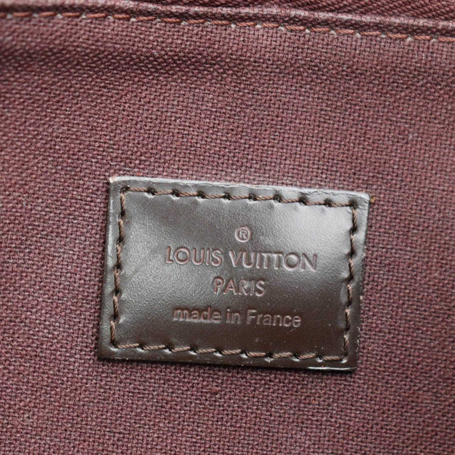 Date Code & Stamp] Louis Vuitton Hoxton PM Damier Ébène Canvas