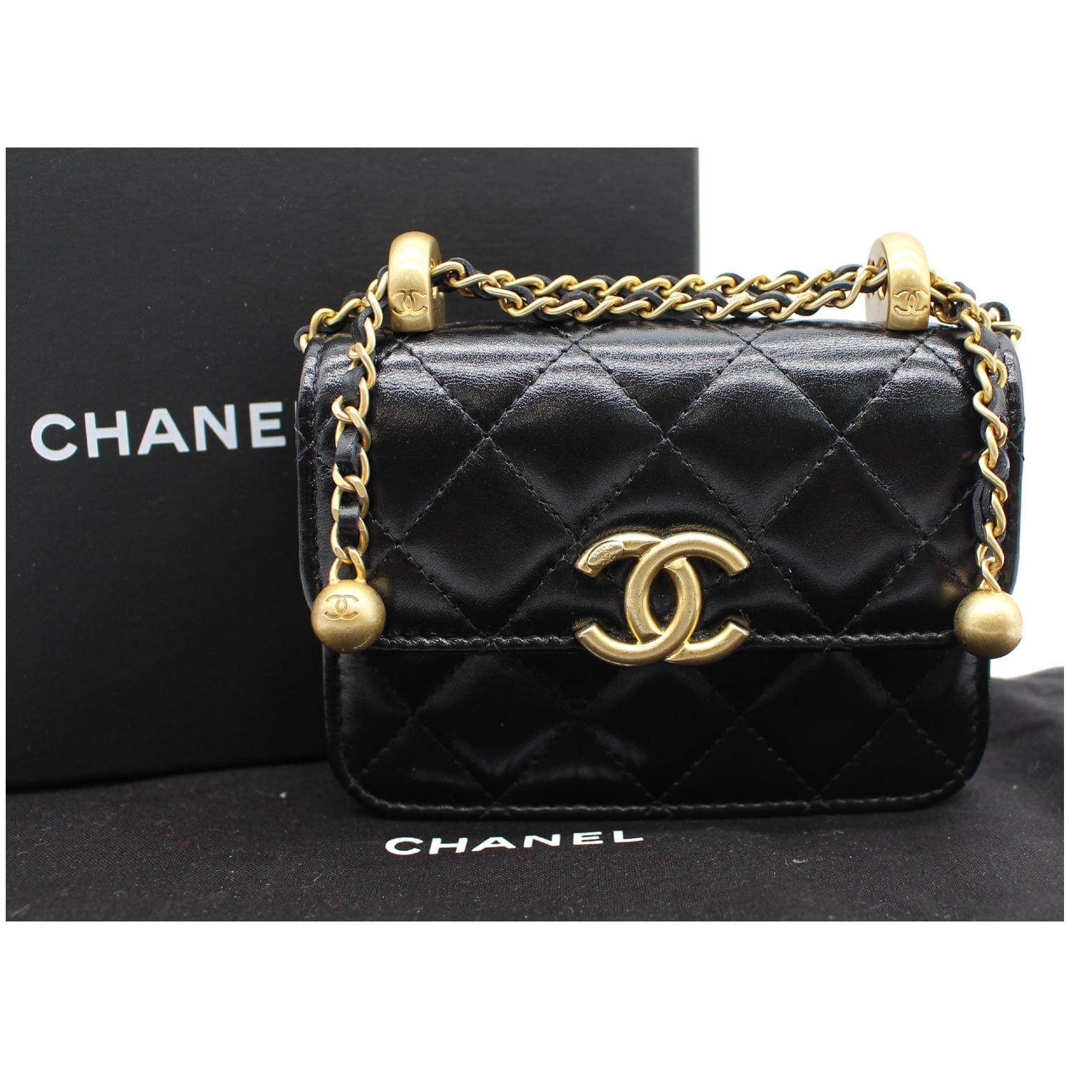 CHANEL, Bags, Black Chanel Mini Flap