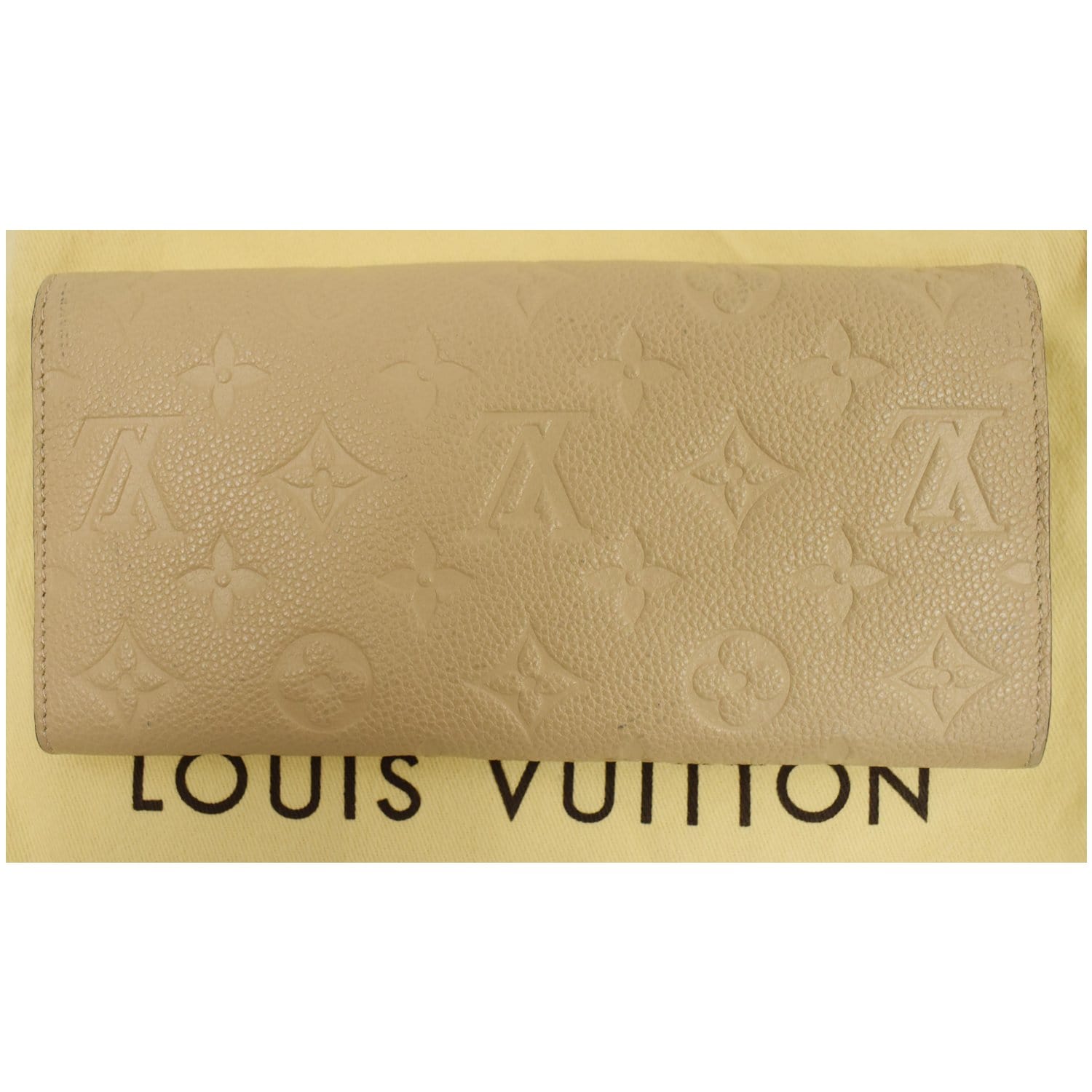 e-glampot.com on Instagram: *SOLD* 1730-1110 Louis Vuitton Orient Monogram  Empreinte Leather Curieuse Wallet Date code: CA2143 Condition: 7/10 Obvious  signs of wear Remarks: Used with obvious signs of wear; melted/sticky  glazing with