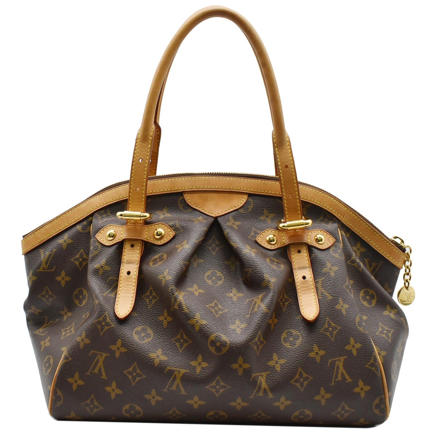 Louis Vuitton Tivoli GM Monogram Canvas Large Satchel Shoulder Bag - Ideal  Luxury