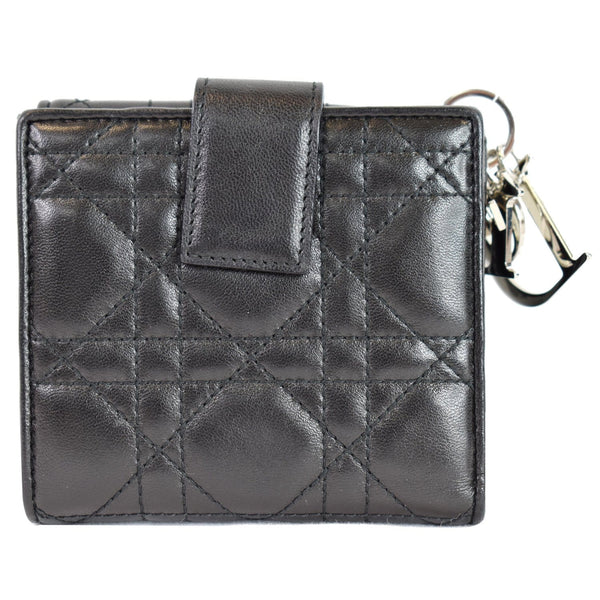 Christian Dior Cannage Lady Dior Charm Wallet