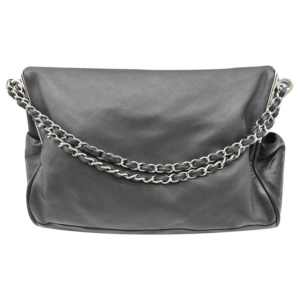 CHANEL Ultimate Soft Lambskin Leather Tote Black