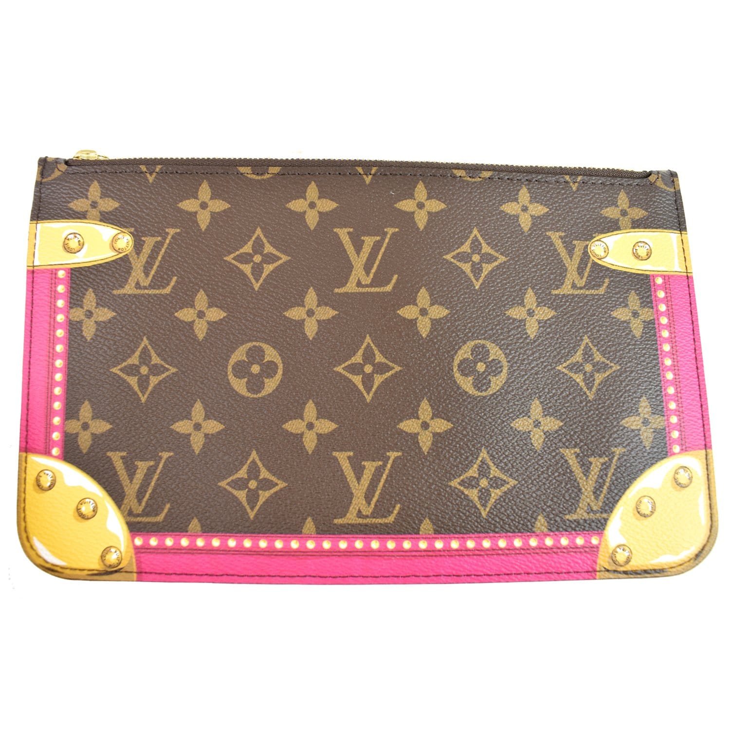 Brown Louis Vuitton Monogram Summer Trunks Neverfull MM Tote Bag