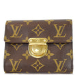 LOUIS VUITTON Monogram Canvas Koala Coin Purse Wallet Brown