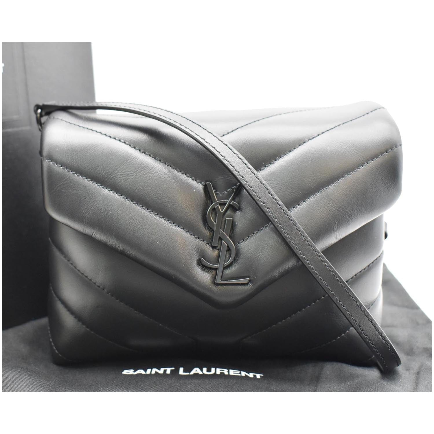 Saint Laurent Toy Loulou Leather Crossbody Bag
