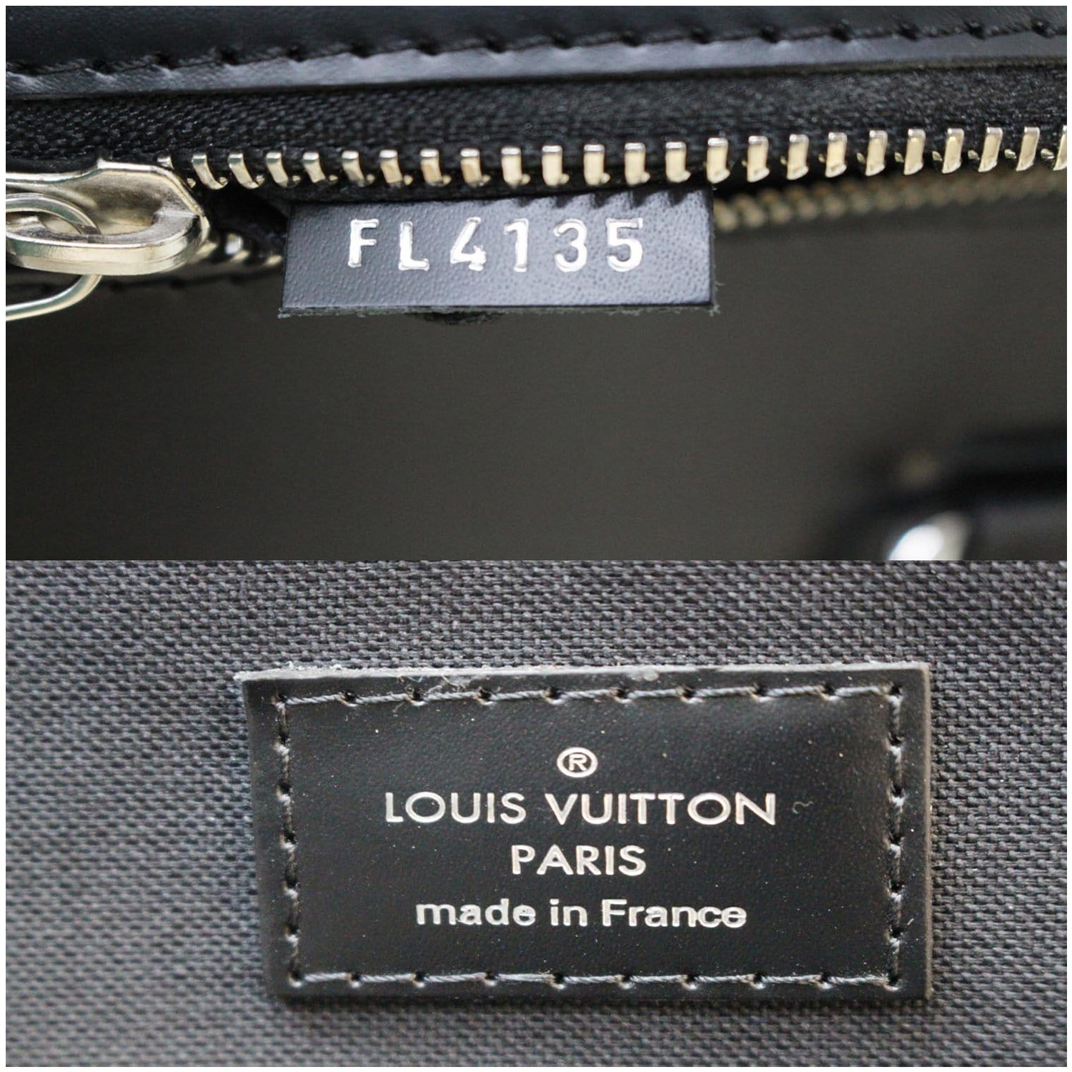 LOUIS VUITTON OVERNIGHT BAG DAMIER GRAPHITE CANVAS N41004