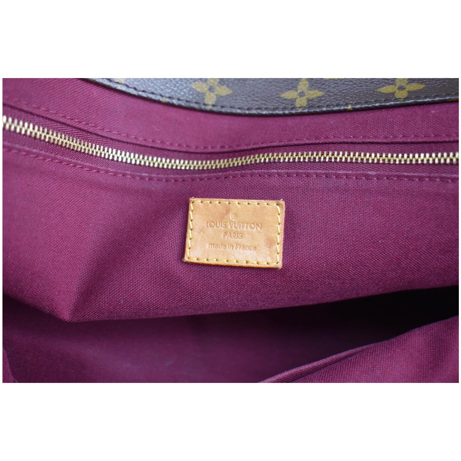 Raspail cloth tote Louis Vuitton Brown in Cloth - 17927127