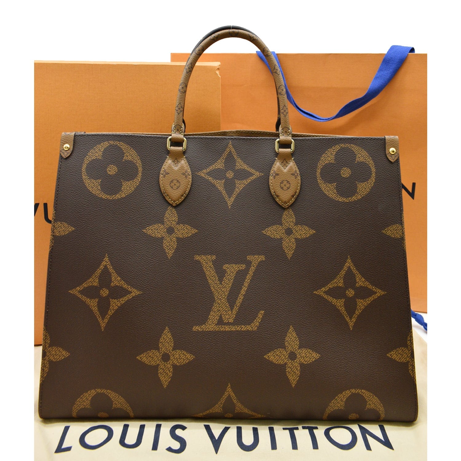 Bougie On A Budget, Large OnTheGo Brown Louis Vuitton Bag